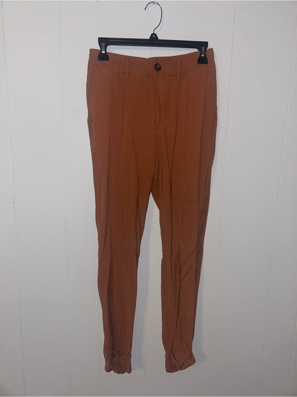 a new day Rust Brown Chinos - Slim Casual